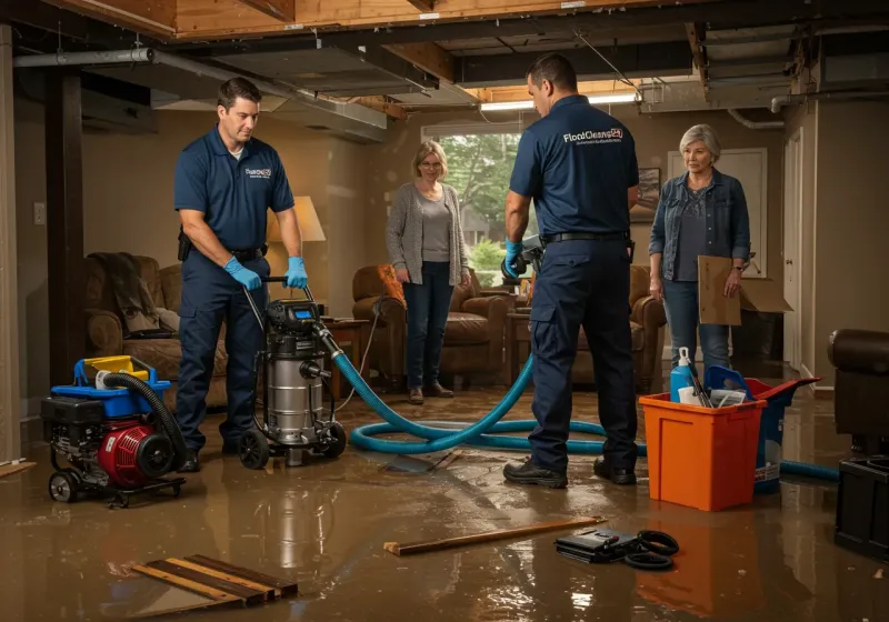 Basement Water Extraction and Removal Techniques process in Georgetown, OH