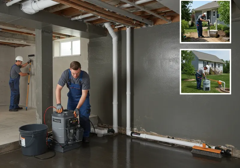 Basement Waterproofing and Flood Prevention process in Georgetown, OH